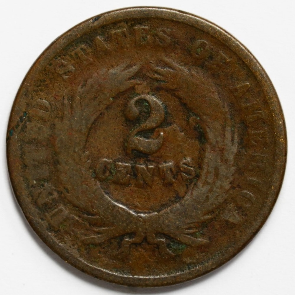 1864 Two Cent Piece
