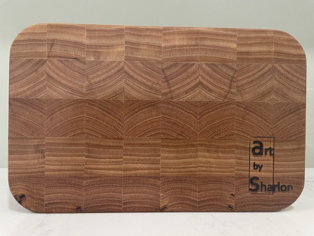 Artisan Wooden End Grain Cutting Board