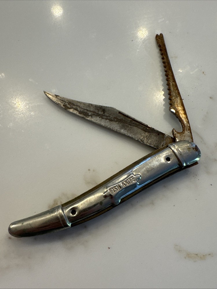 Vintage 4” Fish Knife - Great Decor