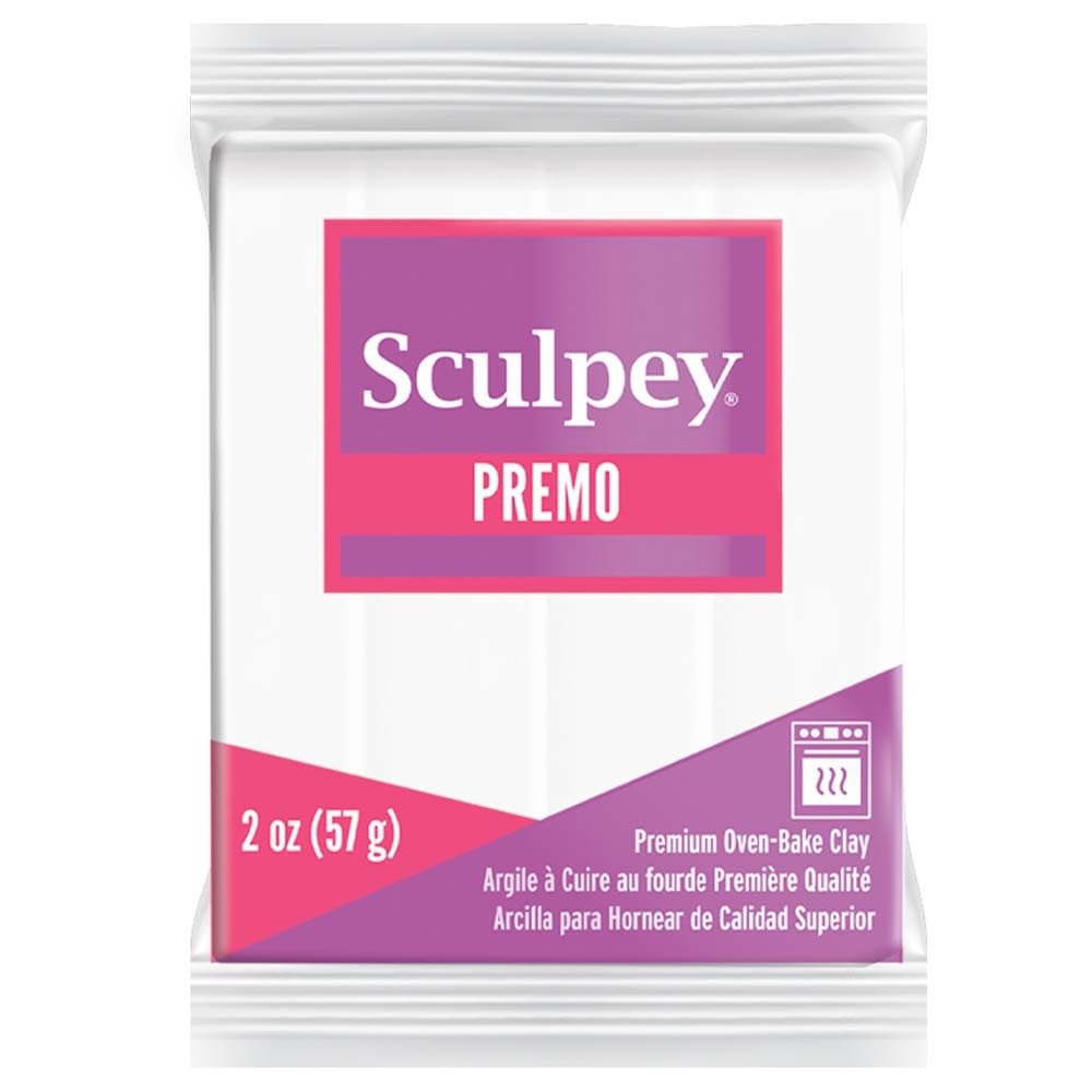 Premo Sculpey Polymer Clay 2oz White
