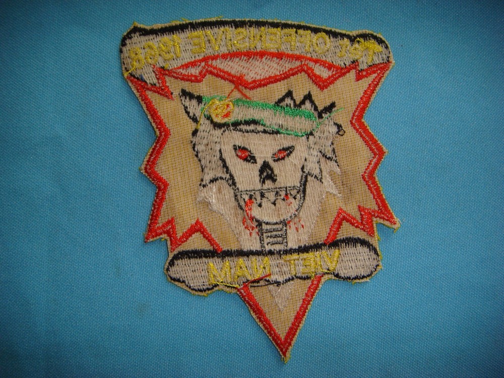 VIETNAM WAR PATCH, US 5th SF Grp OPERATION TET OFFENSIVE 1968