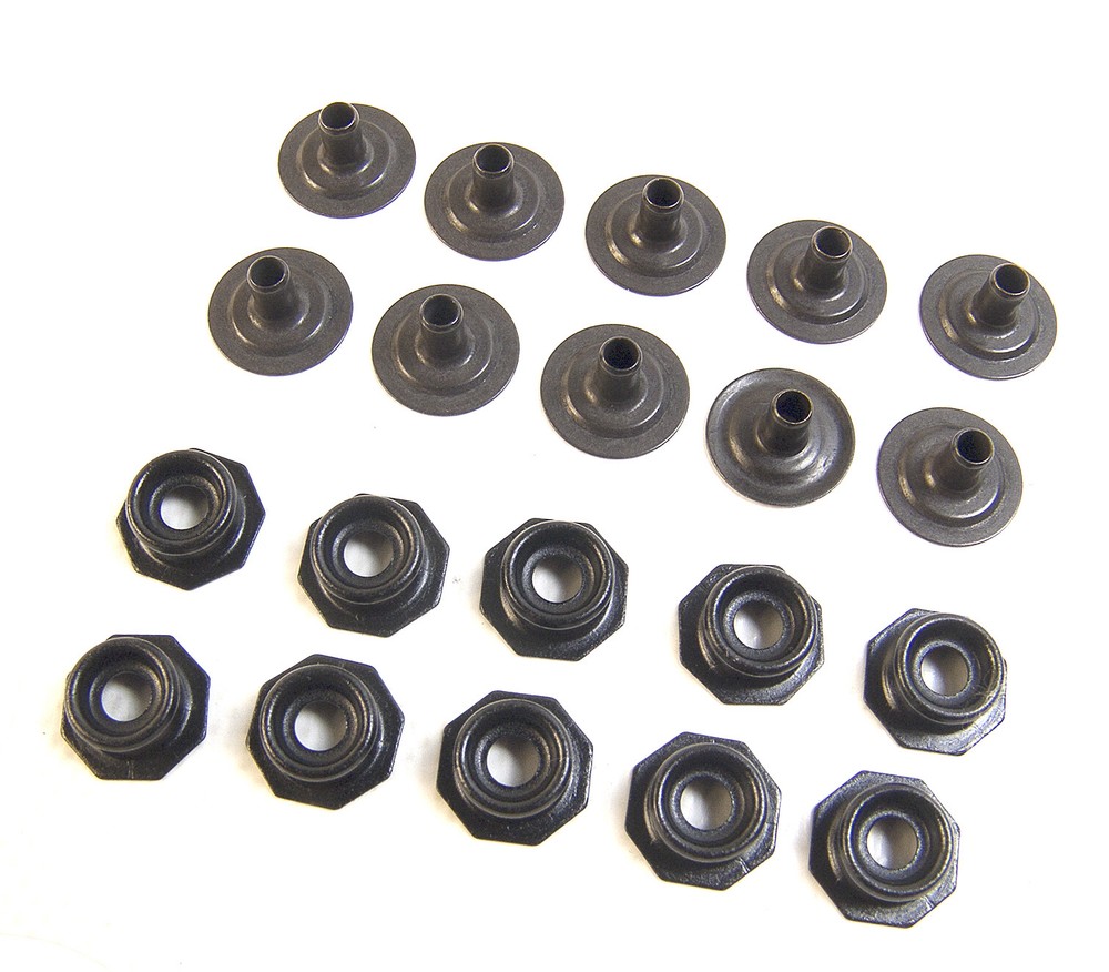 Pull The Dot Snap Fastener, Stud & Eyelet Only, Black Finish, 1 Piece Set