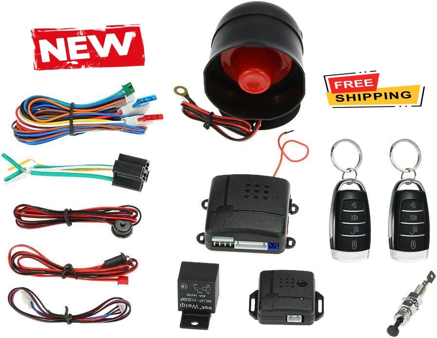 Car Keyless Entry Security Alarm System..