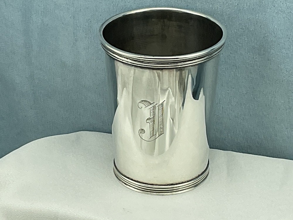 Vintage International Silver Solid Sterling Silver Mint Julep Cup w/MONO