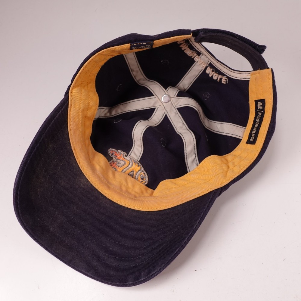 American Eagle Boys Hat Navy Blue One Size Cotton Adjustable
