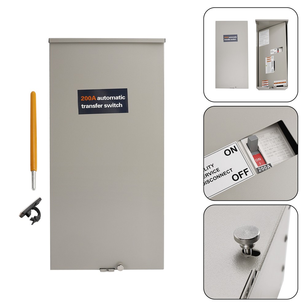RXSW200A3 200-Amp120/240-Volt Single-Phase Automatic Transfer Switch Replacement