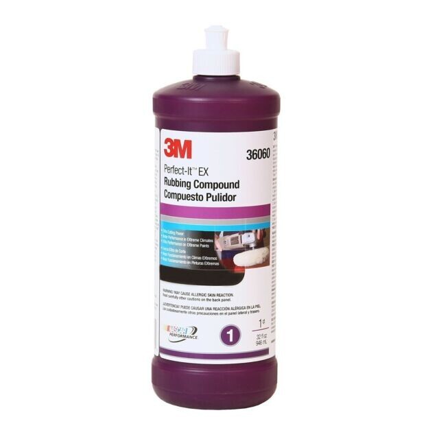 3M 36060 Perfect It EX AC Rubbing Compound Quart Step ( 1 )