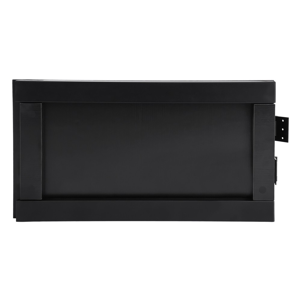 75*40cm Black Folding Dining Table Wall Mounted Folding Table For Home Offices