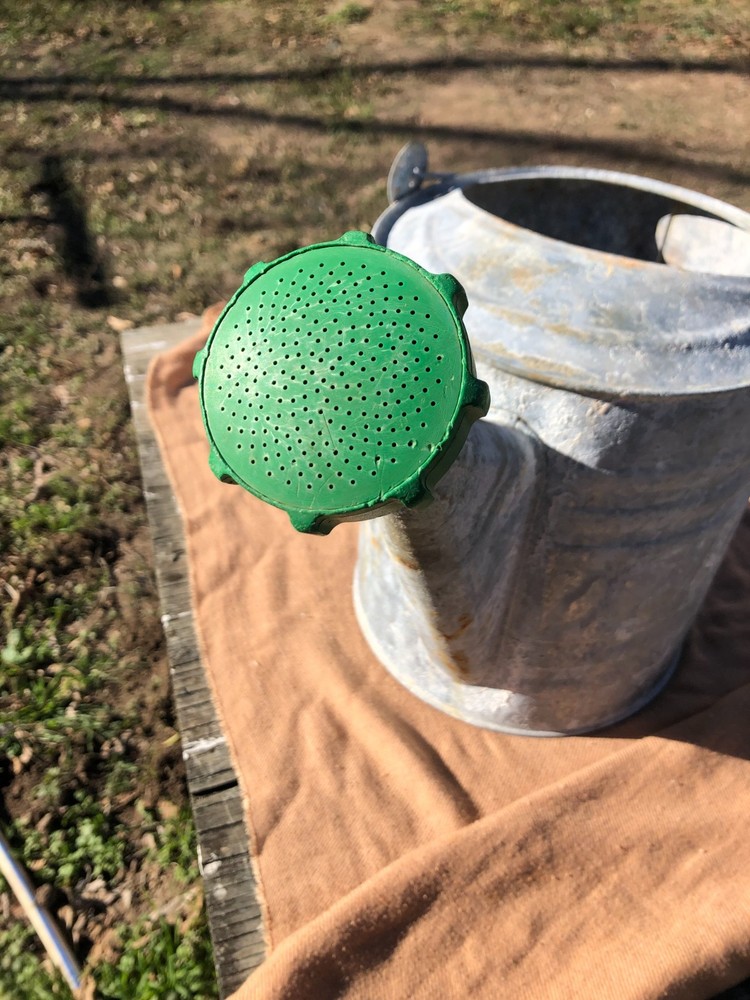 Galvanized Metal Water Can