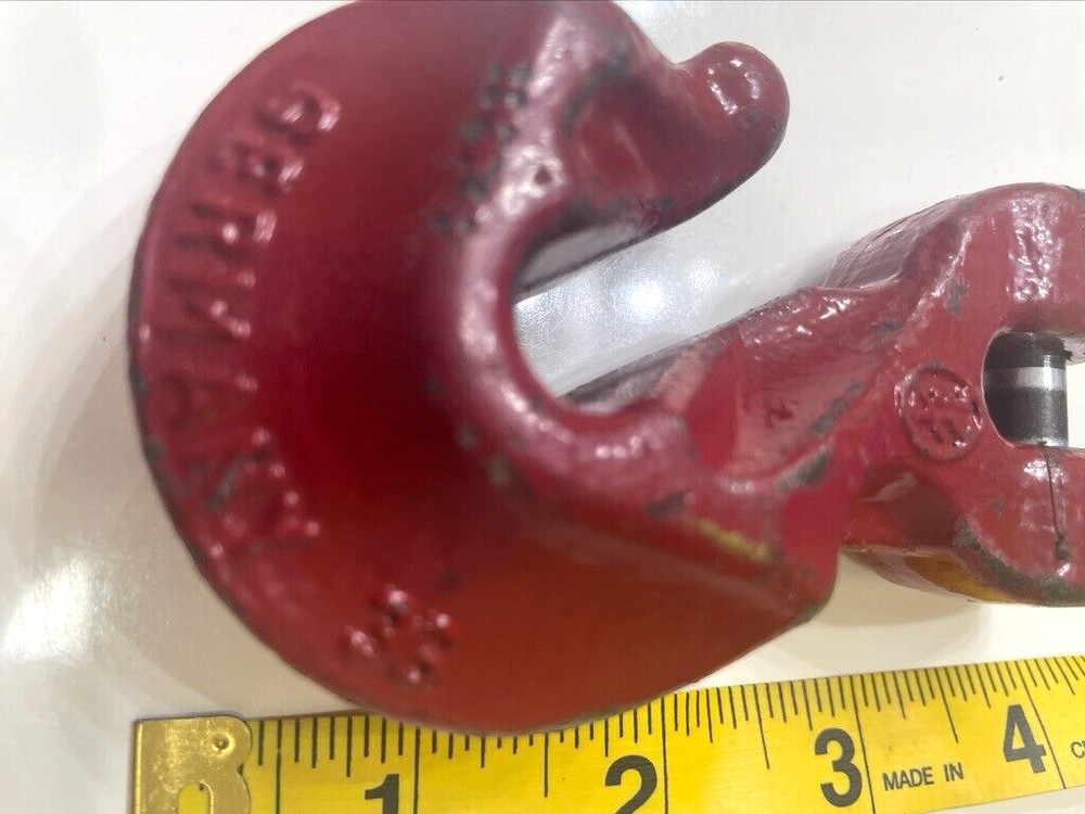 hook industrial red made in Germany solid