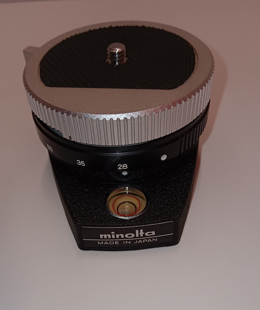 Minolta Tripod Panoramic Head, Made in Japan