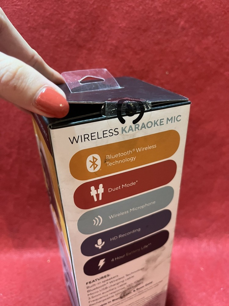 Core Innovations Karaoke Microphone (Black)