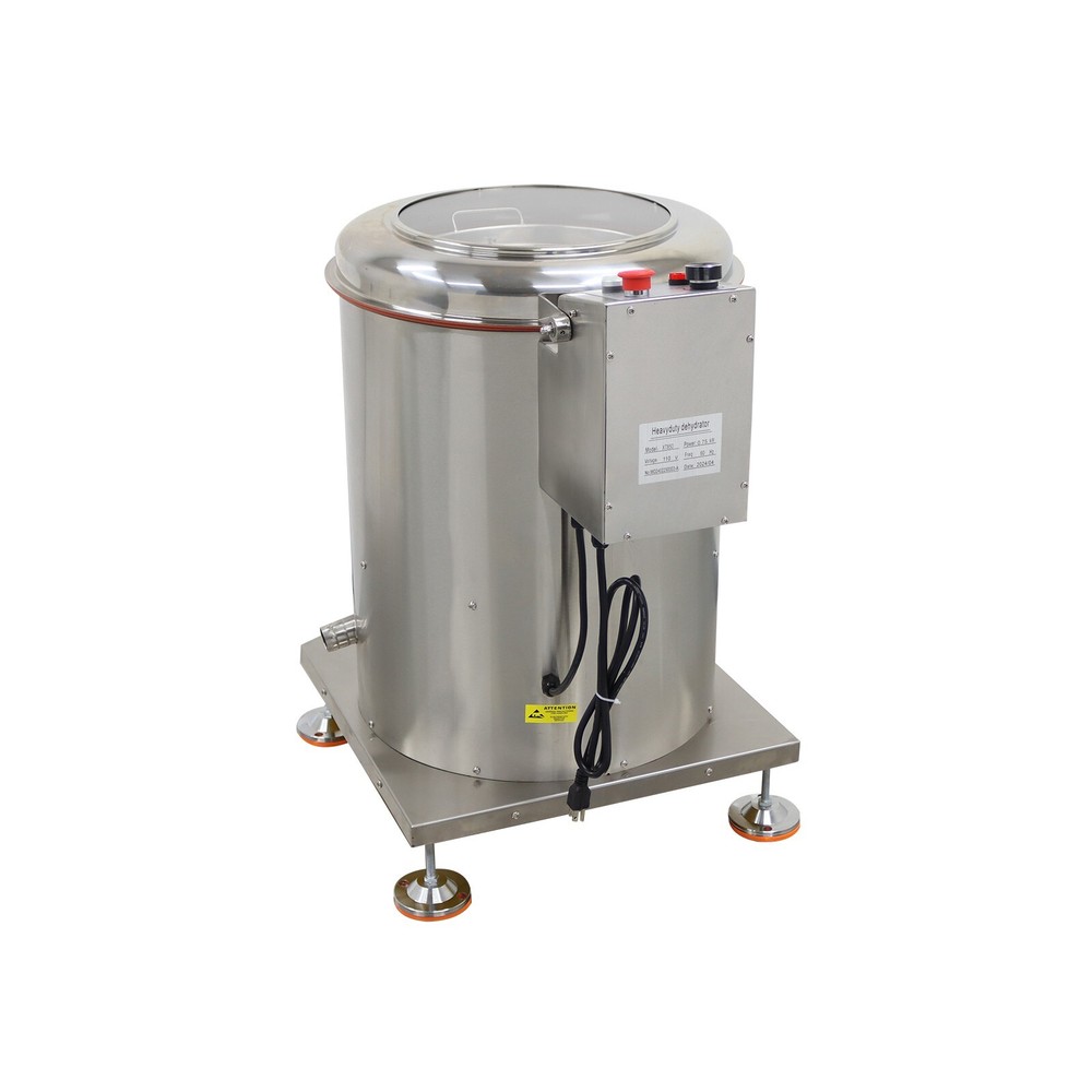 110V Commercial Automatic Dehydrator Meat Fruit Vegetable Centrifugal Dehydrator