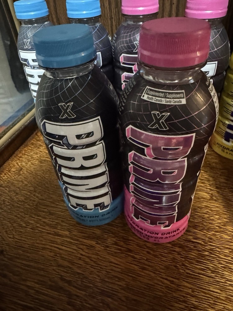 Prime Hydration X Limited Edition 2-Pack – 2 Different Bottles – NEW & Sealed