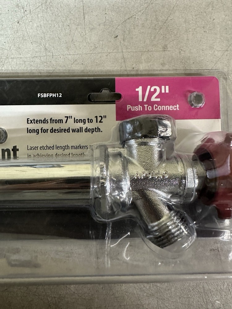 NEW Apollo Tectite Telescoping Frost-Proof Hydrant 1/2” Push To Connect FSBFPH12