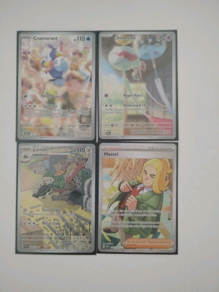 POKÉMON TCG Twilight Masquerade Partial Base Set + Reverse-holos + Ex + 4 FA