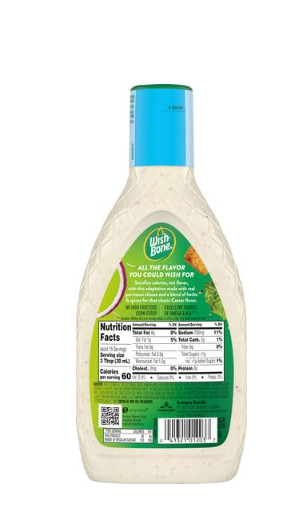 Wish-Bone Light Creamy Caesar Dressing, 15 FL oz. CHOICE YOUR PACK