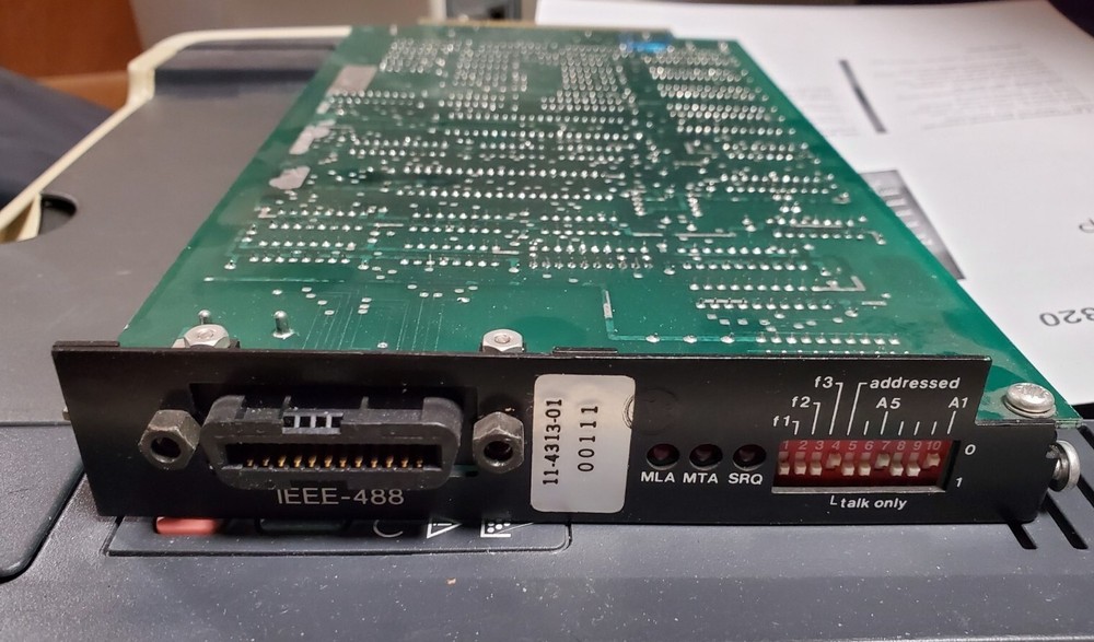 Gould IEEE-488 Interface Pcb Board module card MLA MTA SRQ 11-4313-01 696830