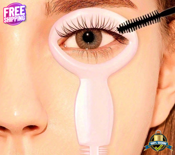 1 pc Eye Makeup Template, Eyelash Model for Beginners, Makeup Aid & Comb