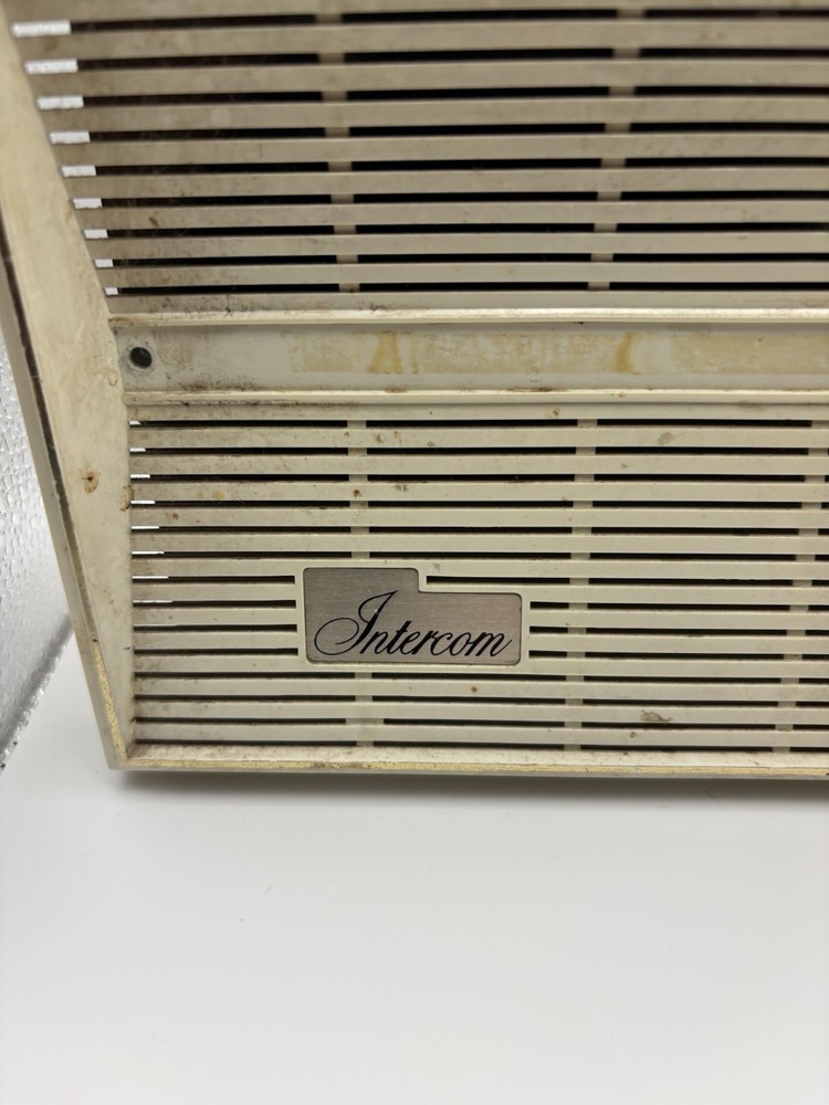 Vintage 70's Wall Intercom Radio Unit