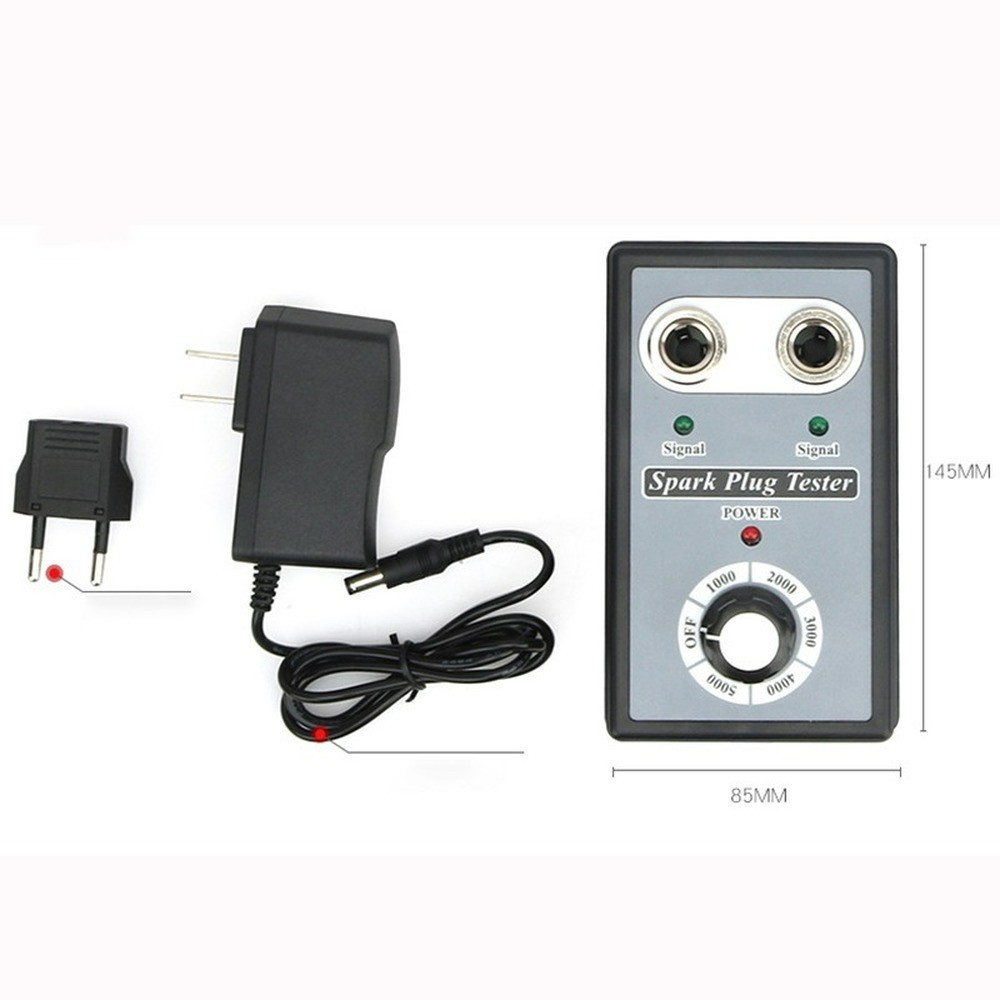 Car Spark Plug Tester Ignition Testers Automotive Diagnostic Tool Double Hole