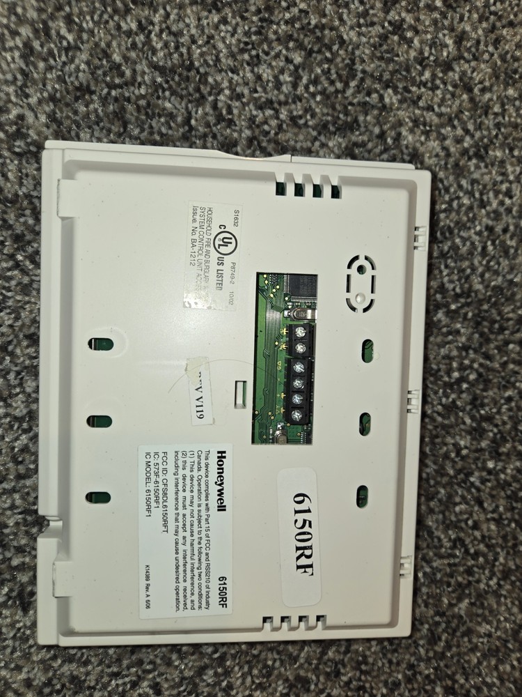 Honeywell 6150RF Wireless Keypad - White