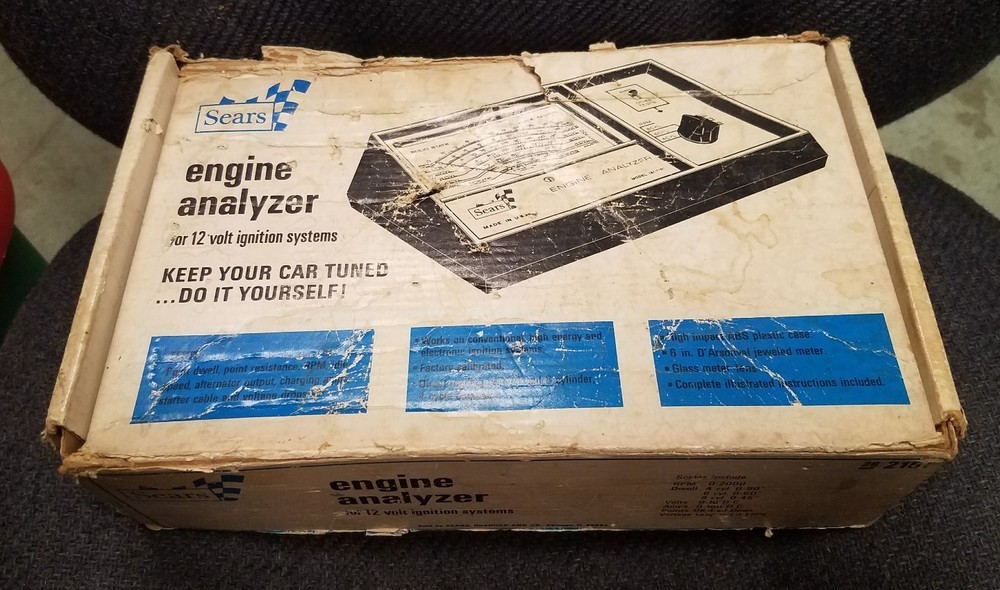 SEARS Engine Analyzer 12v, 282161