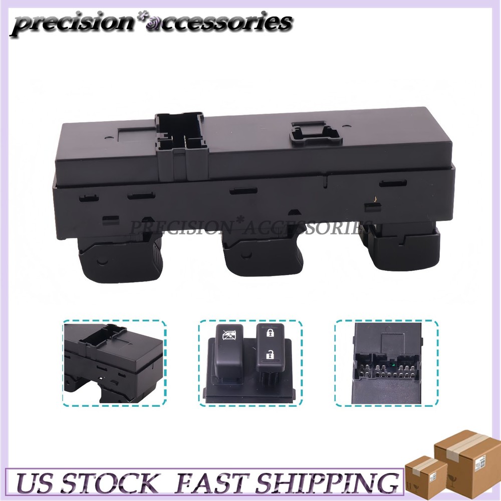 Left Front Master Window Switch Black For 2014-2018 83071SG010 Subaru Forester