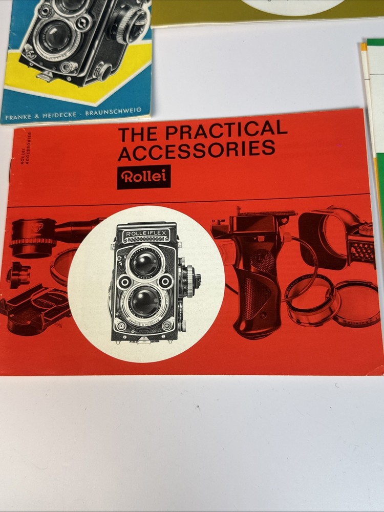 Rollei instruction manual 6 x 6 (M)