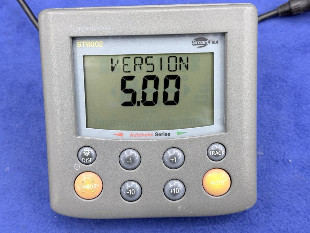 Raymarine ST6002 FLUSH MOUNT Auto Pilot Control Head Display - NEW LCD SCREEN!