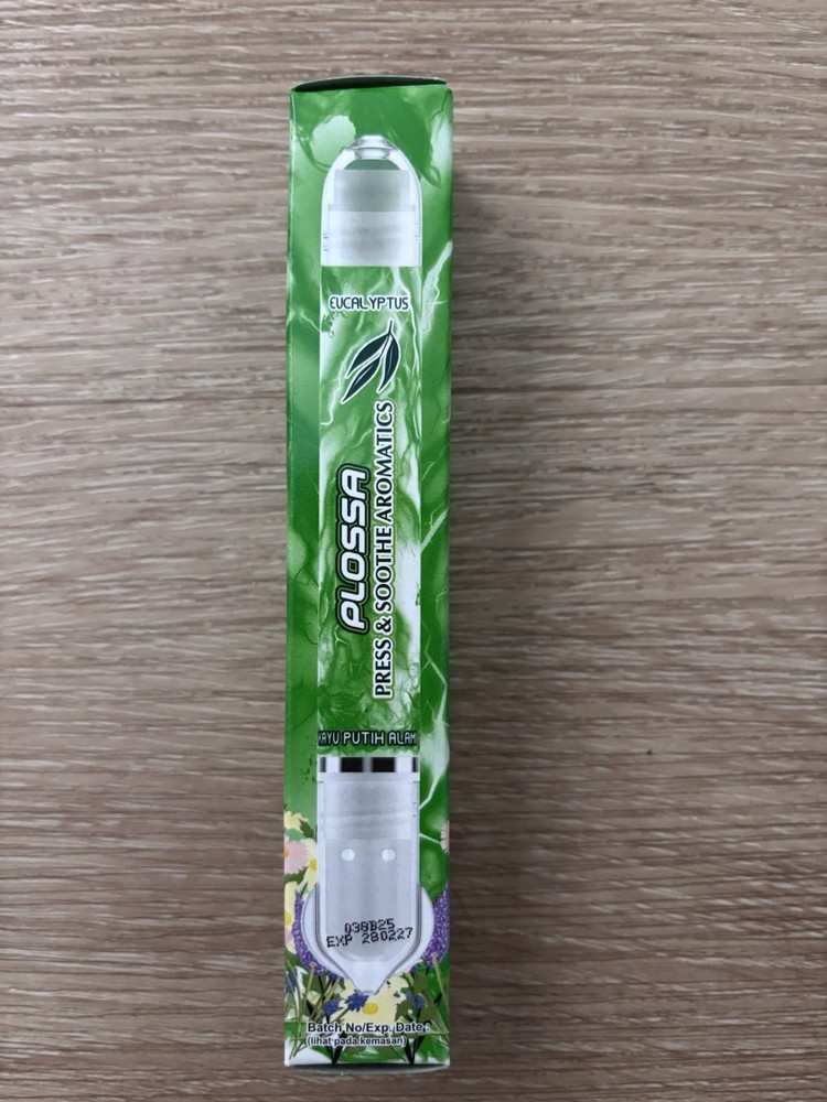 Plossa Eucalyptus Roll On (8ml) & Inhaler (2ml)