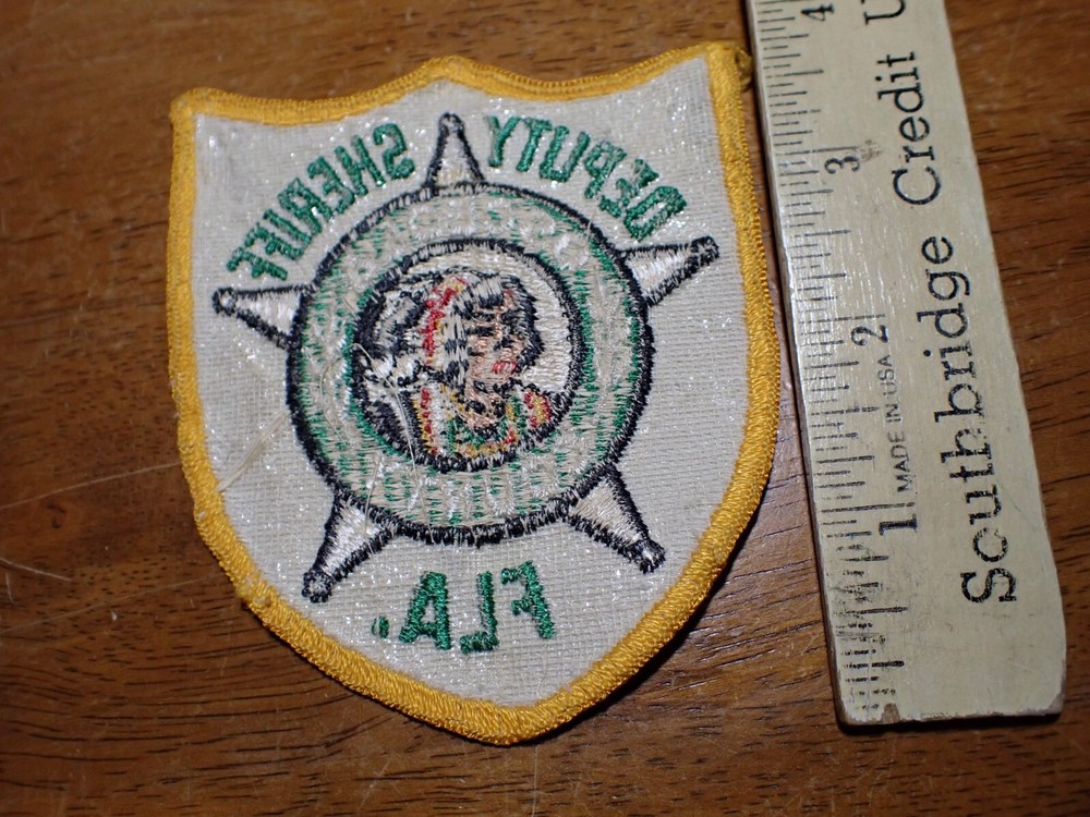 OSCEOLA COUNTY FLORIDA EARLY VEST PATCH BX V #17