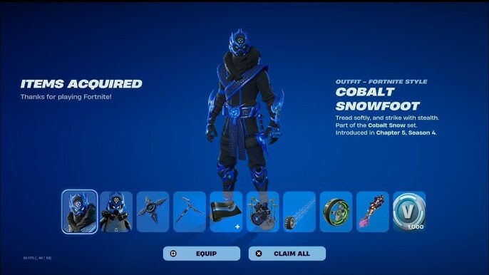 Fortnite Cobalt Star Bundle