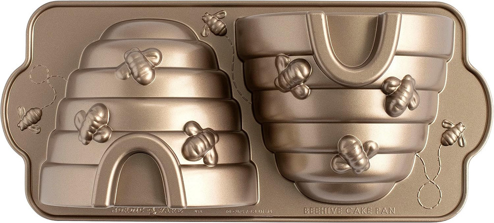 Beehive Cake Pan, 10 Cup, Toffee