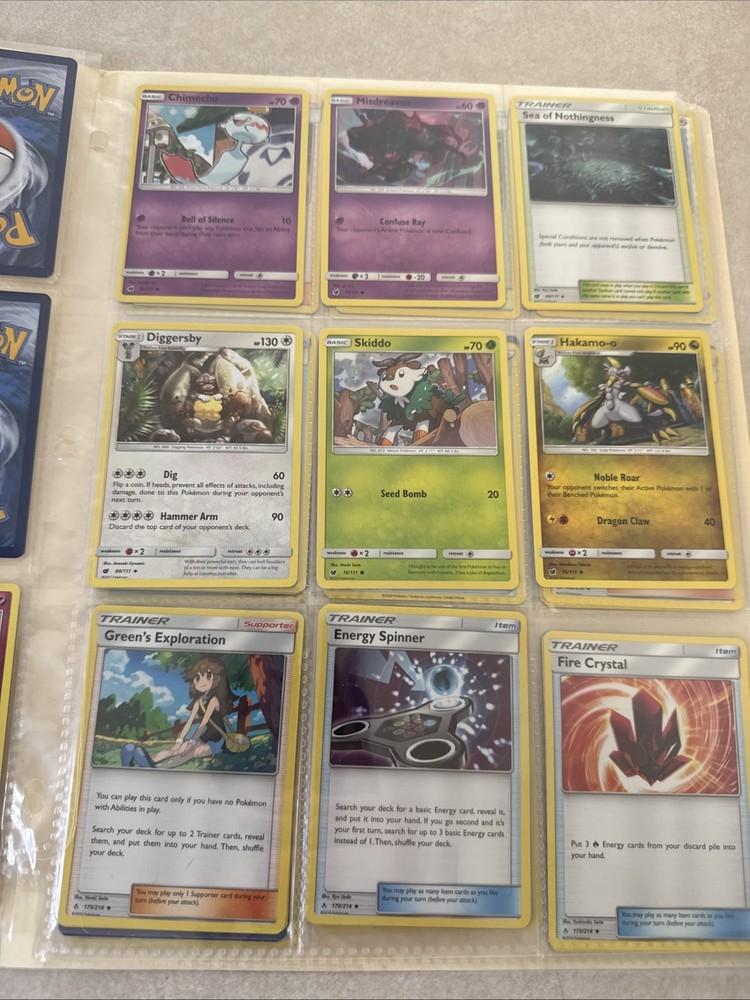 Pokemon Burning Shadows Base Set Lot