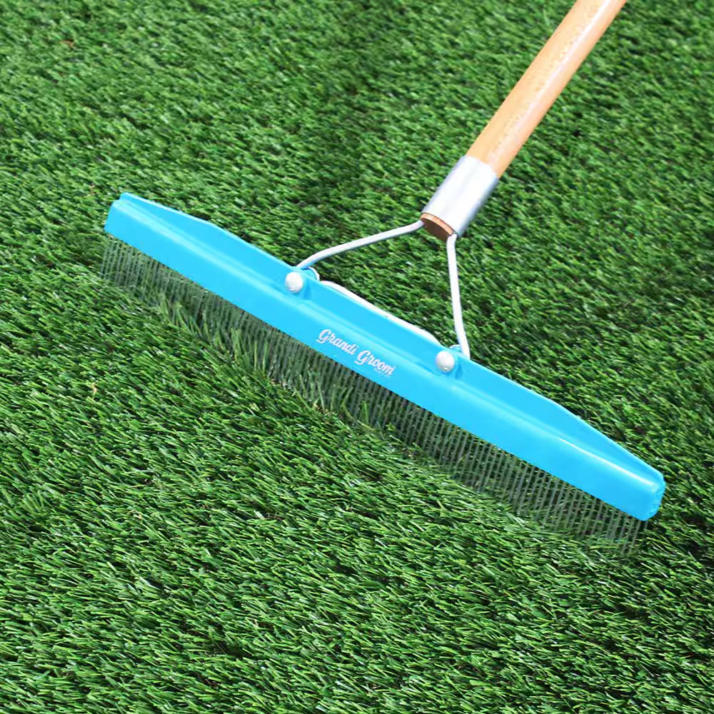 Artificial Grass Rake with 5 Ft. Handle