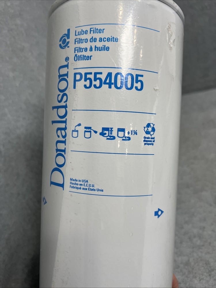 Donaldson P554005 Lube Filter, Spin-on, Full Flow
