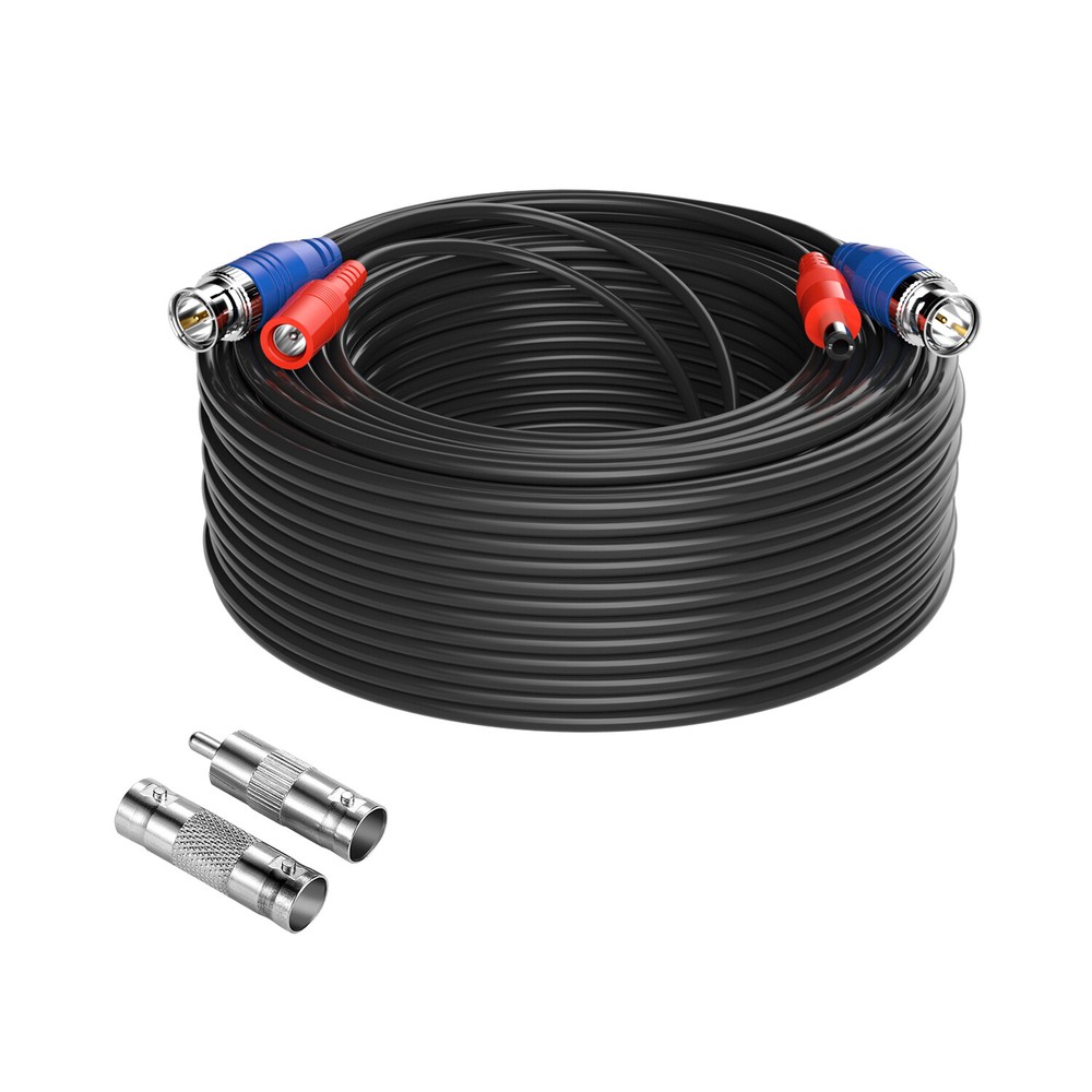 ZOSI CCTV Security Camera Cable BNC Extension Wire for Surveillance DVR System