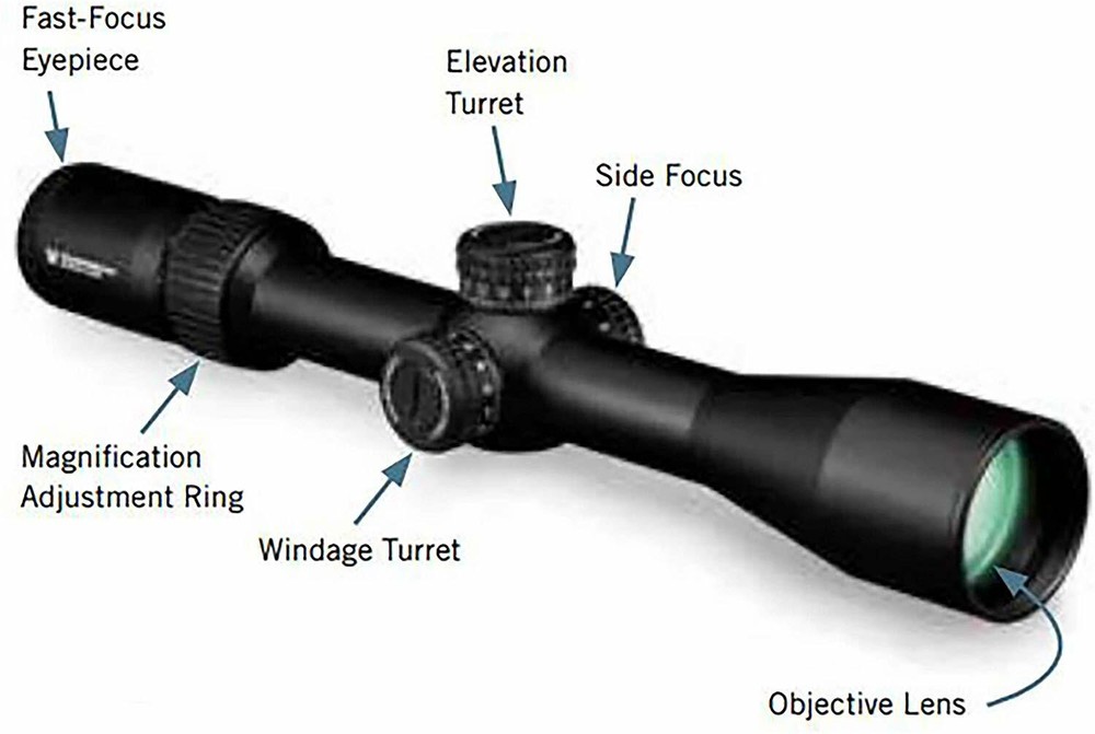 Vortex Optics Diamondback Tactical 4-16x44 First Focal Plane Riflescopes MOA