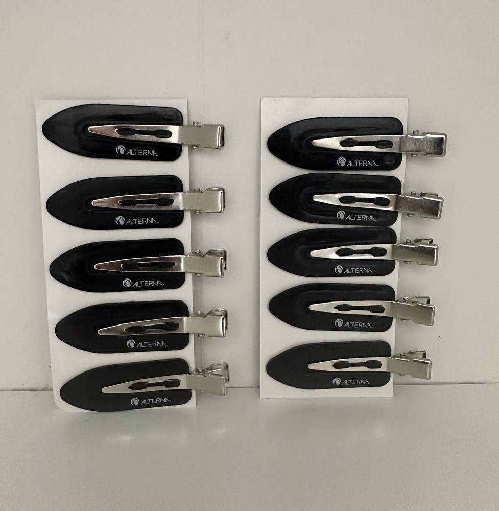 Alterna Pro Tools Makeup & Wave Setting Clips (8 piece)