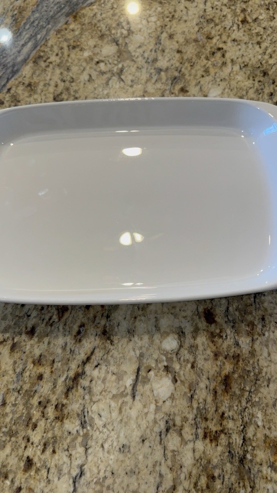 Vtg Corningware Microwave Browning Dish Model MV-11