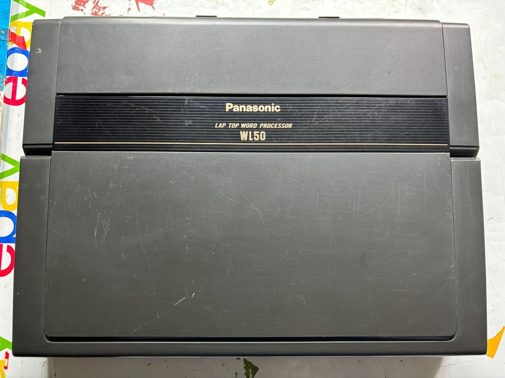 Panasonic Laptop Word Processor KX-WL50 Tested No Power Cable