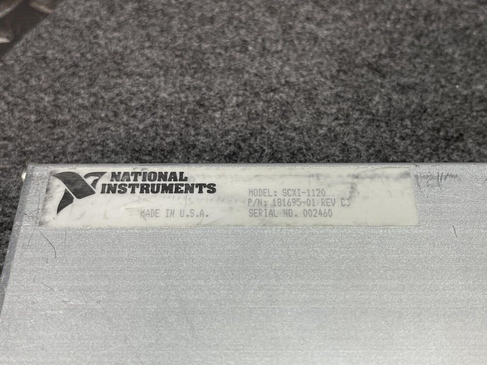 National Instruments SCXI-1120 Analog Input Module