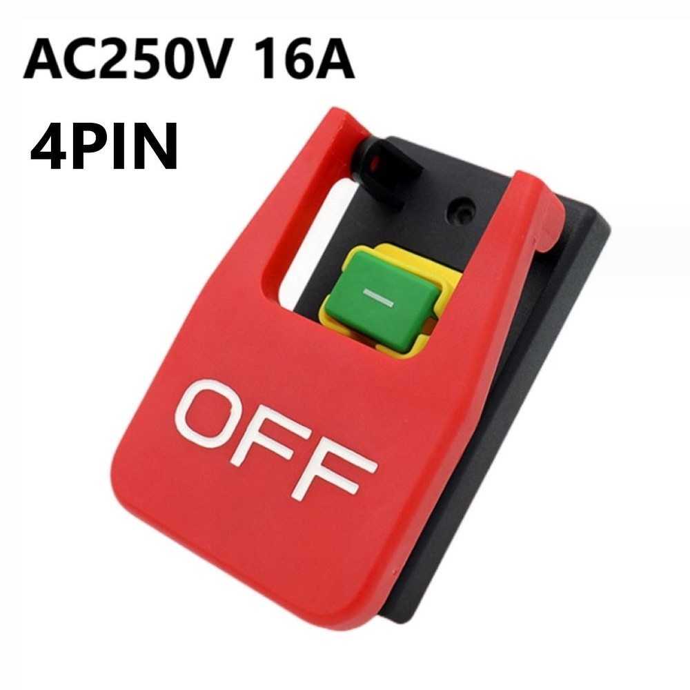 AC V A Electromagnetic Button Switch High Quality Machine Tools Power Tools
