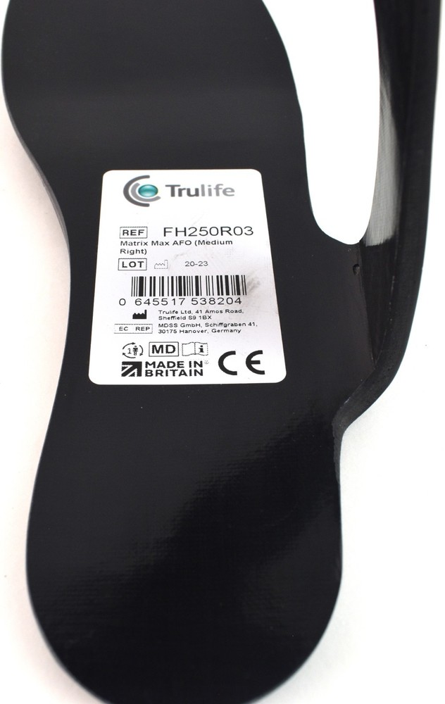 Trulife Matrix Max AFO Medium Right FH250R03