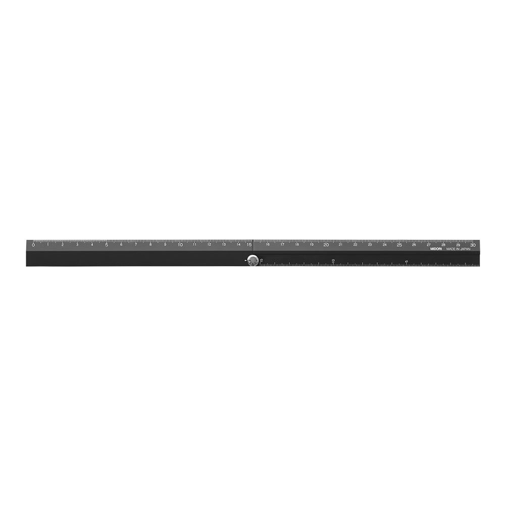 42254006 Multi Aluminium Ruler 30cm Engineering Architectural Scale Black