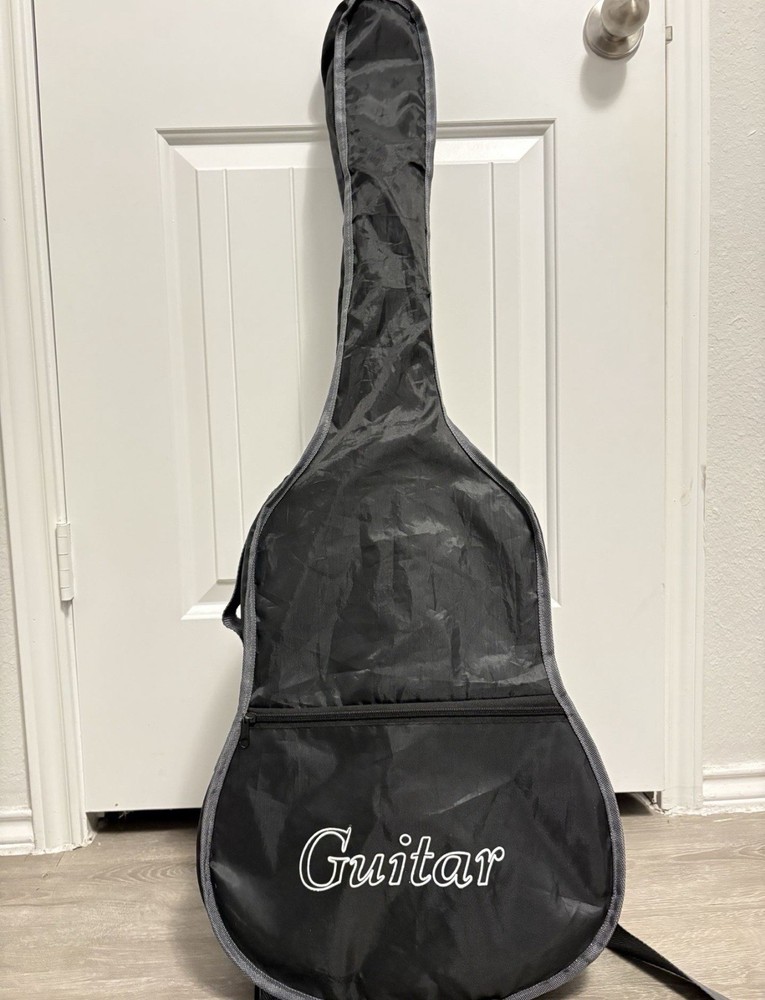 Classical Guitar 6 String Full Size Brown Right-Handed with Plastic bag