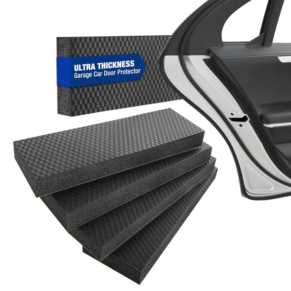WORKPRO Garage Wall Protector 4 Pack Car Door Protector for Collision Protection