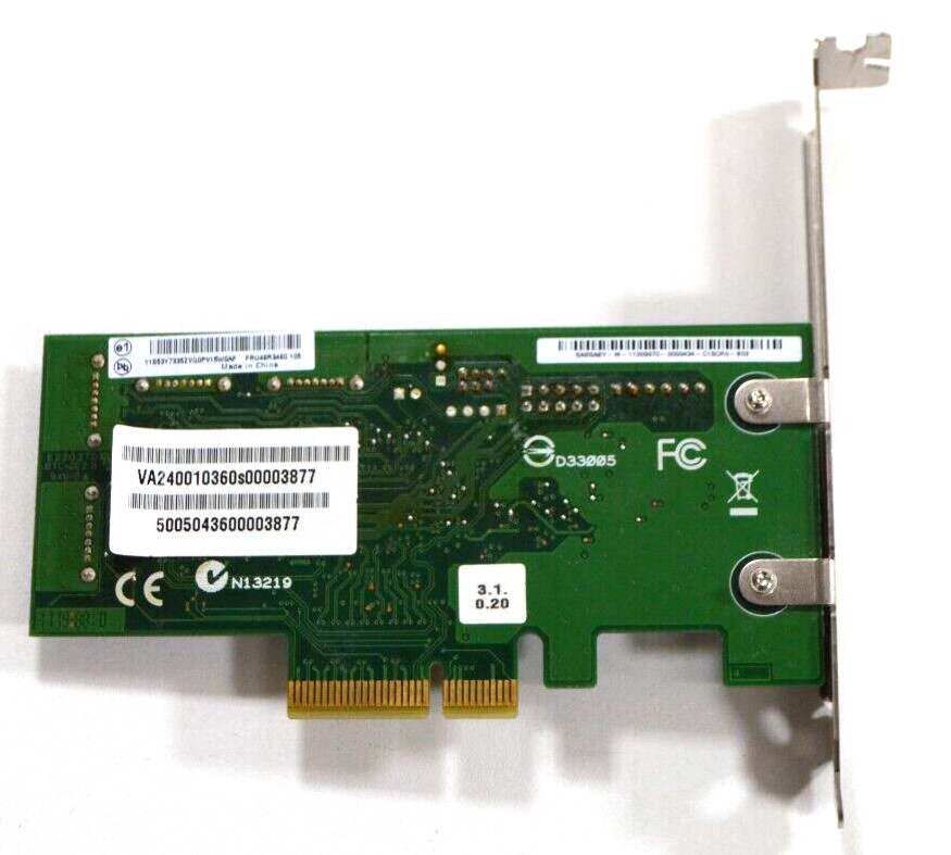IBM Marvell VA2400S Rev. 1.02G 46R3460 SAS RAID Controller