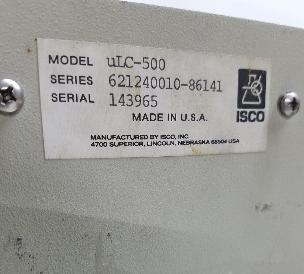 ISCO uLC-500 Syringe Micro Pump & Controller 621240010-86141